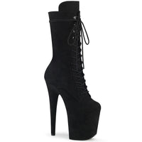 FLAMINGO-1050FS 8 Inch Heel Mid Calf Stripper Boot