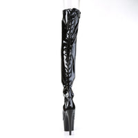 ADORE-3017 Pleaser Shoes Lace Up Back Thigh High Boot
