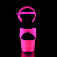 ADORE-709UV Neon Pink Blacklight Reactive Stripper Shoe