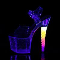 Blacklight Reactive Unicorn Stripper Shoes