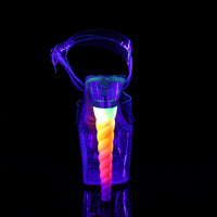 Glowing Unicorn Heel Stripper Shoe