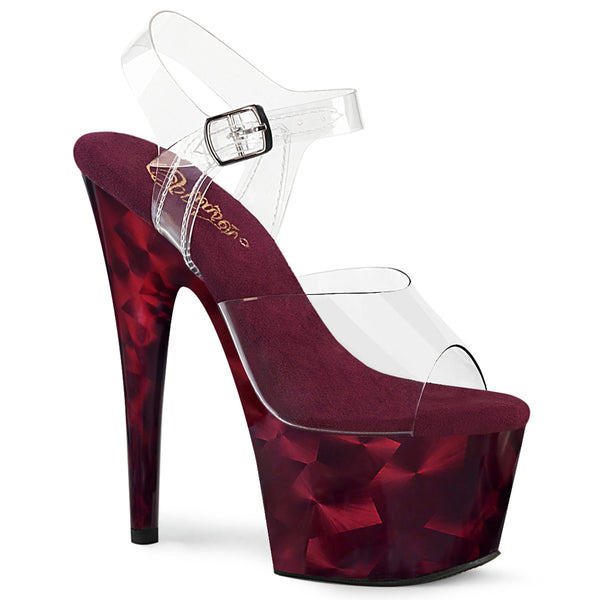 Buy Red Heels Women Pointed Marron Velvet Ethic Block Heels Sandals For  Women and Girls For Wedding & Party Ocassions With 3 inch Heels Height  Online at Best Prices in India - JioMart.