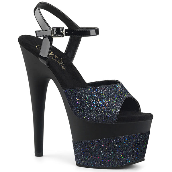 ADORE-761 Black, Chain Stripper Shoes, Platform Shoes, 7 Inch Heels –  BootyCocktails