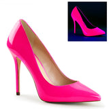 5 Inch Heel, 3/8 Inch Hidden Platform Pump - AMUSE-20