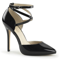 5 Inch Heel, 3/8 Inch Hidden Platform D'Orsay Pump - AMUSE-25