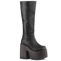 5 Inch Chunky Heel, 3 Inch P/F Knee High Boot, Inside Zip - CAMEL-280