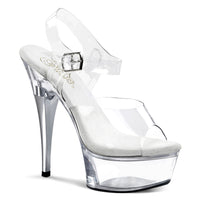 6 Inch Ankle Strap Platform Sandal W/RS On Heel - CAPTIVA-608
