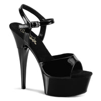 6 Inch Ankle Strap Platform Sandal W/RS On Heel - CAPTIVA-609