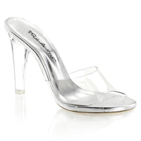 4 1/2 Inch Heel Slide, 1/4 Inch Platform - CLEARLY-401