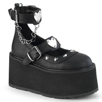 4 1/2 Inch Platform Dual Strap Maryjane - DAMNED-56