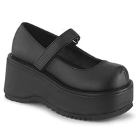 3 1/4 Inch Platform Goth Punk Lolita MJ w/ Hook N' Loop Strap - DOLLIE-01