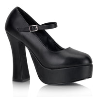 5 Inch Chunky Heel Mary Jane Platform Pump - DOLLY-50