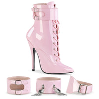 6 Inch Heel Ankle Boot, Side Zip - DOMINA-1023