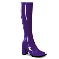 3 Inch Block Heel Gogo Boot, Side Zip - GOGO-300