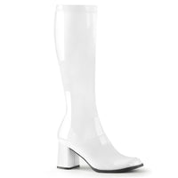 3 Inch Block Heel Gogo Boot, Side Zip - GOGO-300