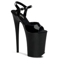 9 Inch Heel, 5 1/4 Inch Platform Ankle Strap Sandal - INFINITY-909