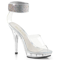 5 Inch Heel, 3/4 Inch Platform Sandal - LIP-142