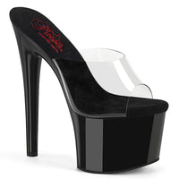 7 Inch Heel, 2 3/4 Inch Platform Comfort Width Slide - PASSION-701