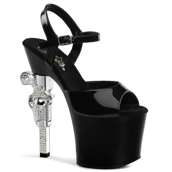ADORE-769 Black, Strappy Stripper Shoes, Pleaser Shoes – BootyCocktails
