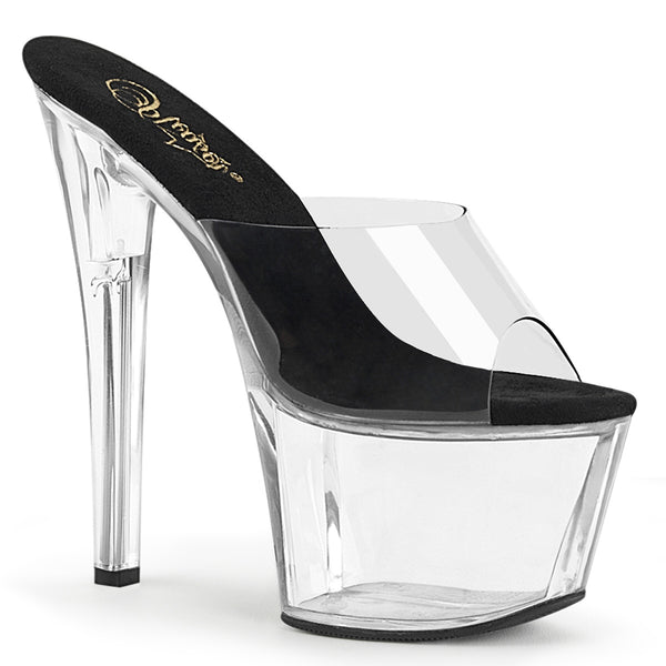7 Inch Heel, 2 3/4 Inch Platform Slide - SKY-301