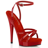 6 Inch Heel, 1 Inch Platform Wrap Around Knotted Strap Sandal - SULTRY-638