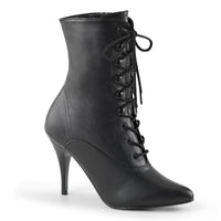 4 Inch Lace-Up Ankle Boot, Side Zip - VANITY-1020