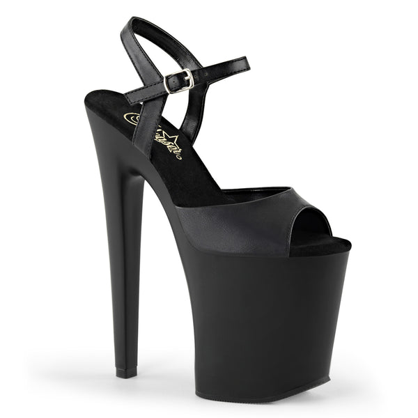 8 Inch Heel, 4 Inch Platform Sandals - XTREME-809